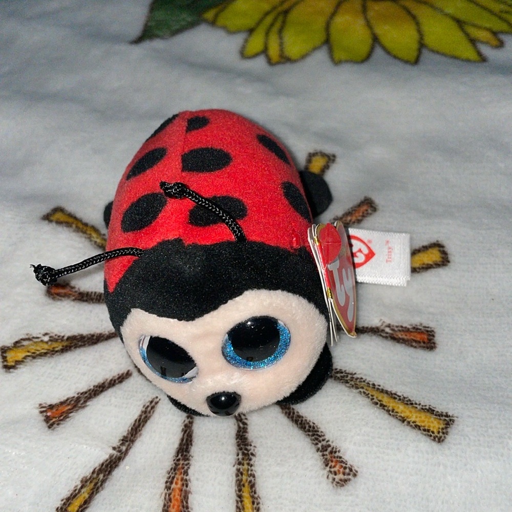 Trixy Beanie Baby ladybug